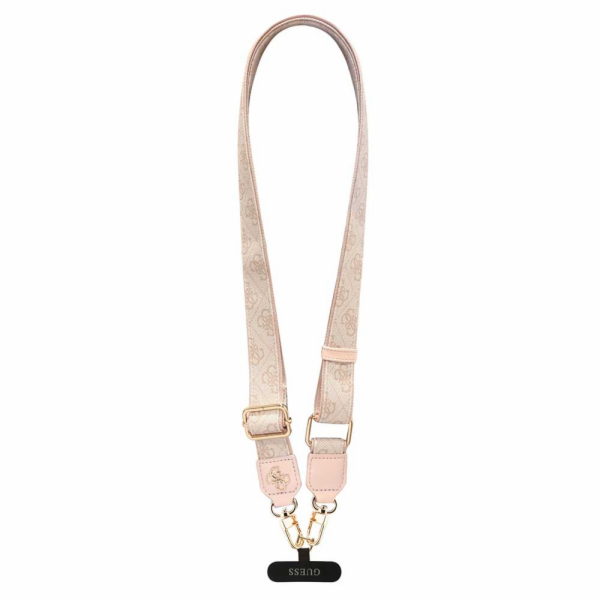 Guess Crossbody popruh PU 4G Metal Logo,