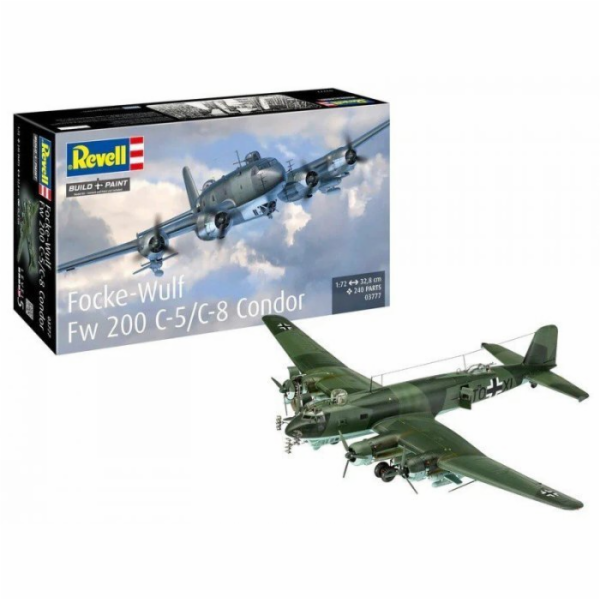 Revell Plastikový model letadla Focke-Wulf Fw 200 C-5/C-8