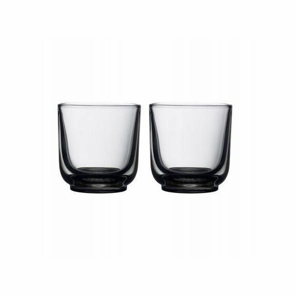 Fellow Sada dvou sklenic na cappuccino Pirch 190 ml - šedá