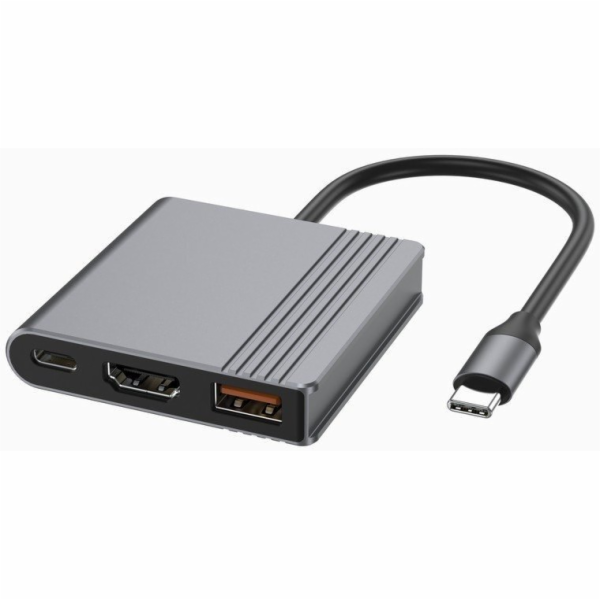 Gembird A-CM-COMBO3-05 Víceportový adaptér USB typu C 3 v...