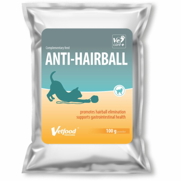 VETFOOD Aniti-Hairball - doplňkové krmivo pro kočky - 100 g