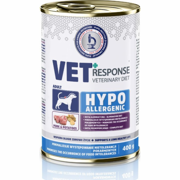 VET RESPONSE Hypoallergenic Pork - vlhké krmivo pro psy -...