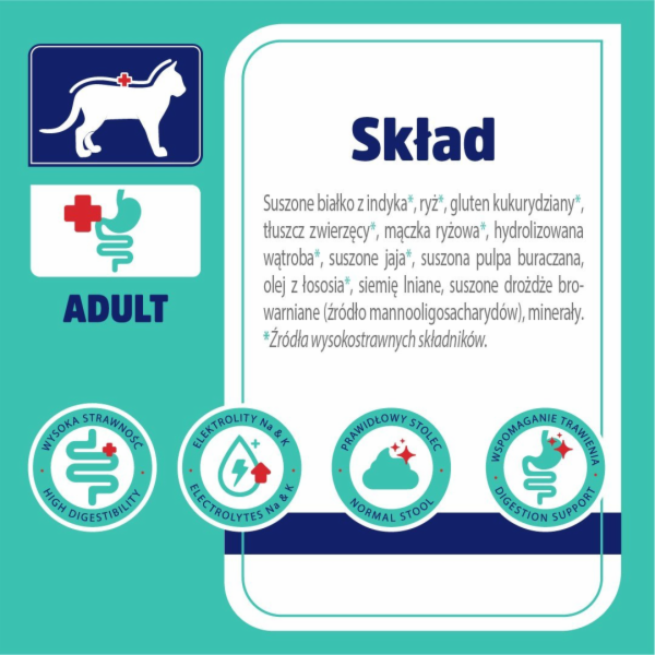 VET RESPONSE Gastrointestinal - suché krmivo pro kočky - ...