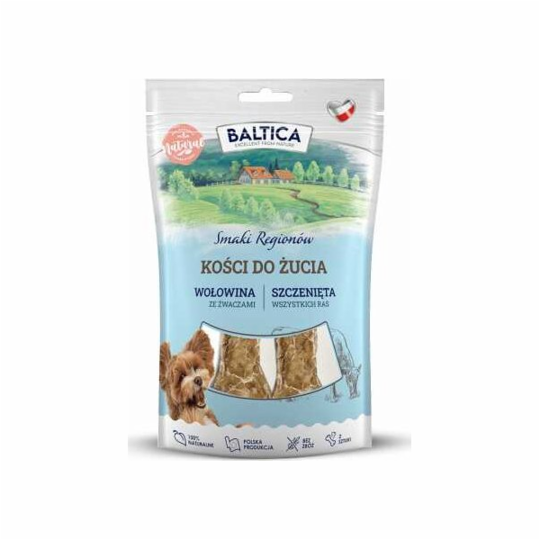 BALTICA Puppy Beef with tripe - žvýkací pamlsek pro psa - 2