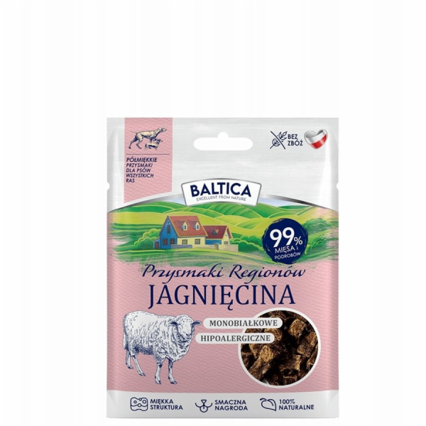 BALTICA Przysmaki regionów Monoprotein Lamb - pamlsek pro...