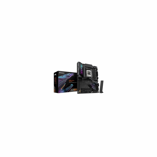GIGABYTE MB Sc AM5 X870E A PRO X, AMD X870E, 4xDDR5, 2xUS...