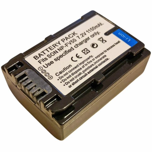 TRX baterie Sony NP-FV50 - Li-Ion 1150mAh