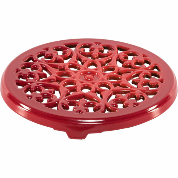 Staub Kulatý trojnožka 23 cm třešňově červená