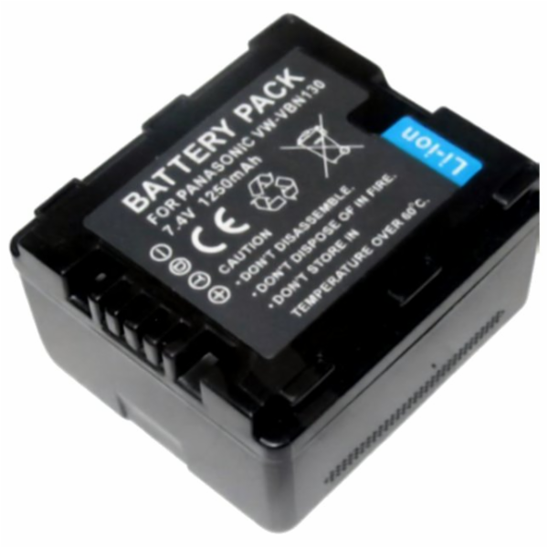 TRX baterie Panasonic VW-VBN130 - 1250 mAh