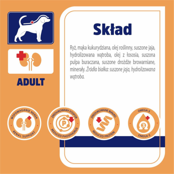 VET RESPONSE Renal - suché krmivo pro psy - 1,6kg