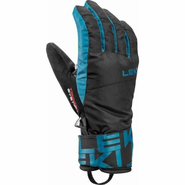 Leki Rukavice LE GLOVES Air Switch 3D Jr černá oceán 4.0