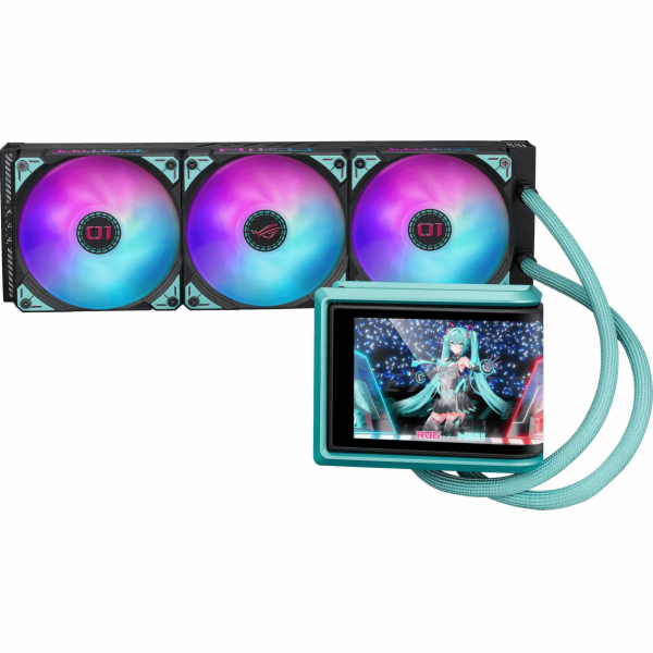 Asus ROG RYUO IV SLC 360 ARGB Hatsune Miku Edition (černá...
