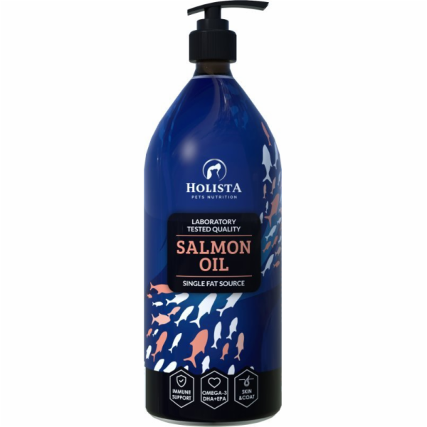 HOLISTA Salmon oil - doplňky stravy pro psy a kočky - 1000ml