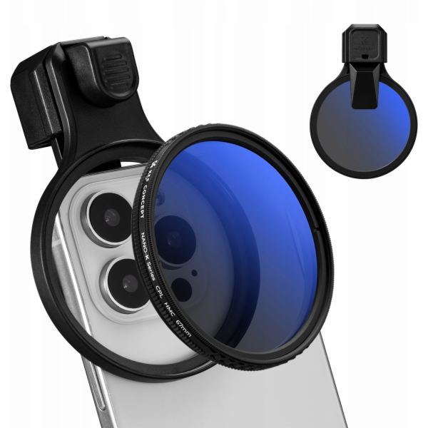 Kf Polarizační filtr pro objektivy s klipem 67 mm pro sma...