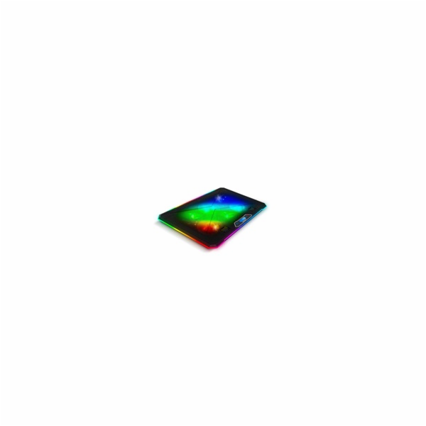 EVOLVEO Ania 9RGB, chladící podložka pod notebook, 6x ven...