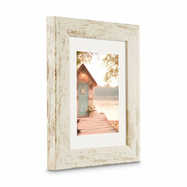 Hama Cottage šedobílá 13x18 plastová včetně pasparty 193344