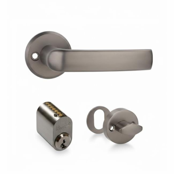 MP Dveřní klika, venkovní MRO-06-35A MBN sada, grafit