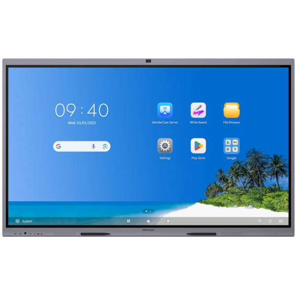 HIKVISION IFP 75"  4K, 8GB/128GB storage, 400 nit, 50 poi...