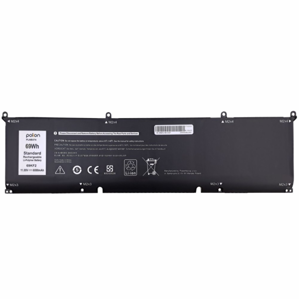 TRX Baterie Polion 69KF2 pro notebooky DELL 451-BCQI 8FCT...