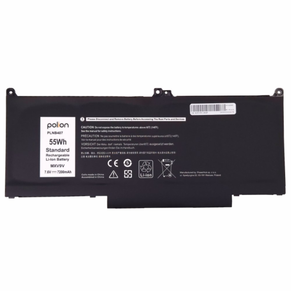 TRX Baterie Polion MXV9V pro notebooky DELL 451-BCJG Lati...