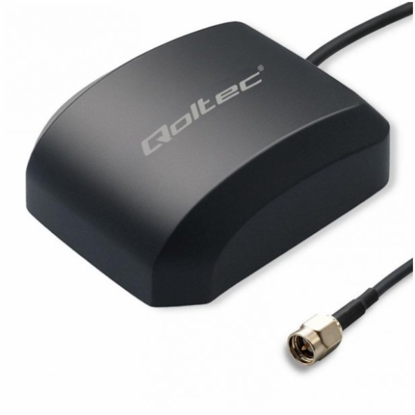 Qoltec Mobilní GPS GLONASS anténa s magnetickou základnou...