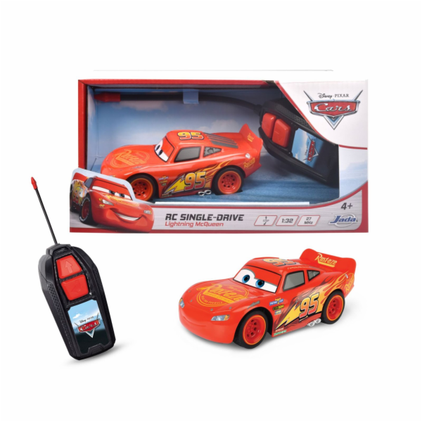 Jada RC Cars 3 Lightning McQueen 27 MHz 1:32            2...