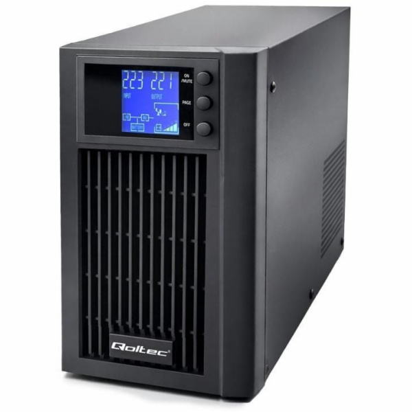 Qoltec UPS s čistou sinusovou vlnou | 3kVA | 2400W | AVR ...