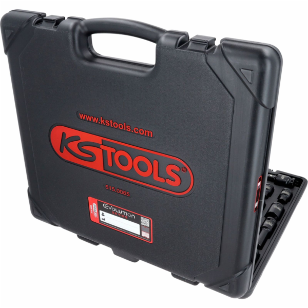 KS Tools 1/2 Sechskant-Kraft- Stecknuss-Satz, 40-tlg