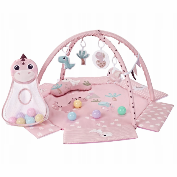 TK Import Hrací podložka TinyMini CC9881 s dinosaurem a r...
