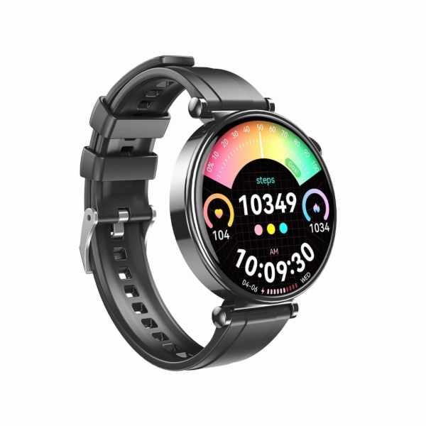 NoName Chytré hodinky XO GT4 Mini Amoled černé