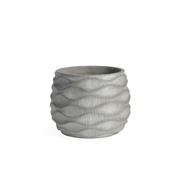 DOMOLETTI Gelový hrnec BTP016G, cement, šedý