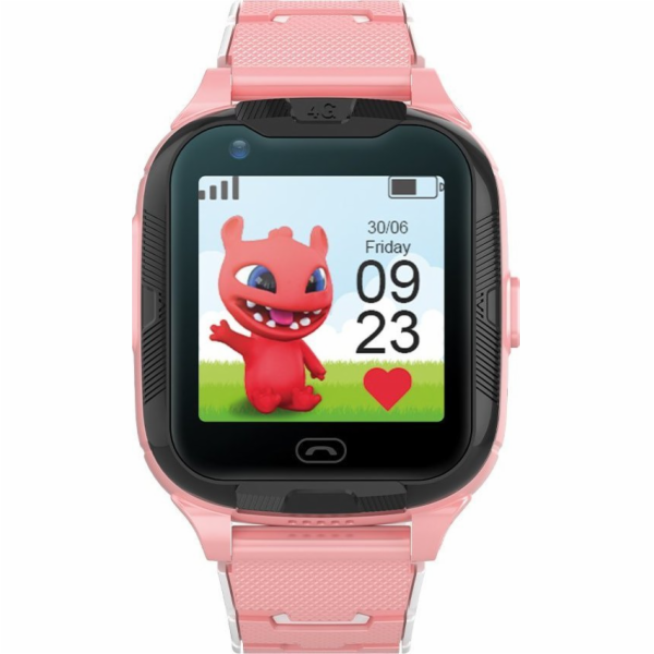 MaxLife Chytré hodinky Maxlife Smartwatch 4G Mxkw-350 růž...