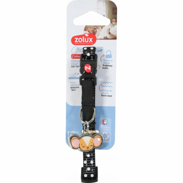 ZOLUX Chatouille black - obojek pro kočky
