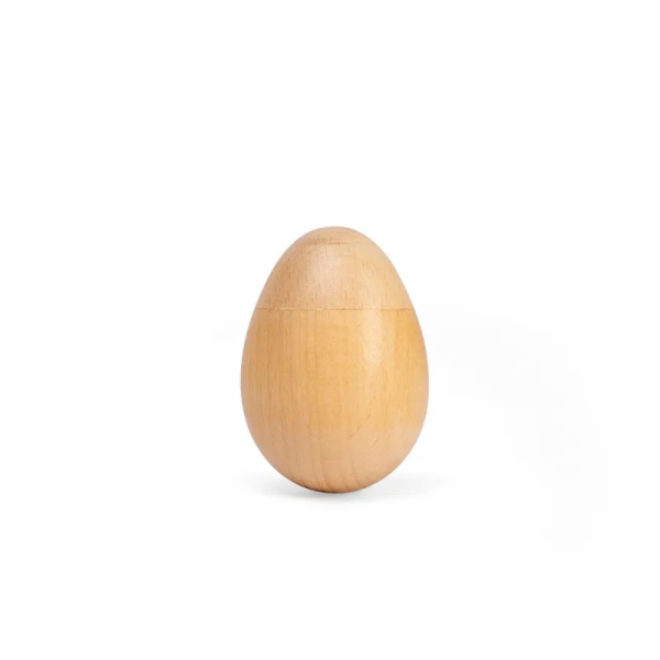 Bigjigs Toys Dřevěné hudební vejce přírodní