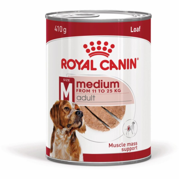 ROYAL CANIN Medium Loaf - vlhké krmivo pro psy - 410g