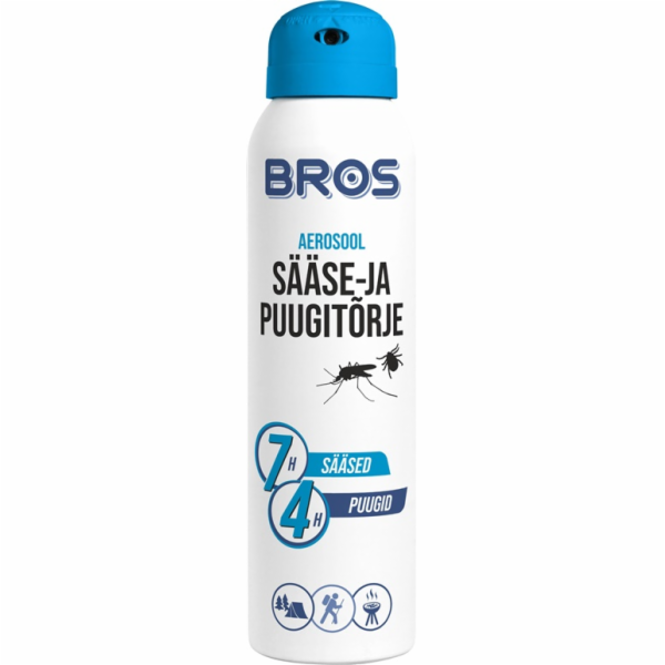BROS AEROSOL PROTI KOMÁRŮM A KLÍŠŤATŮM 90ML EE