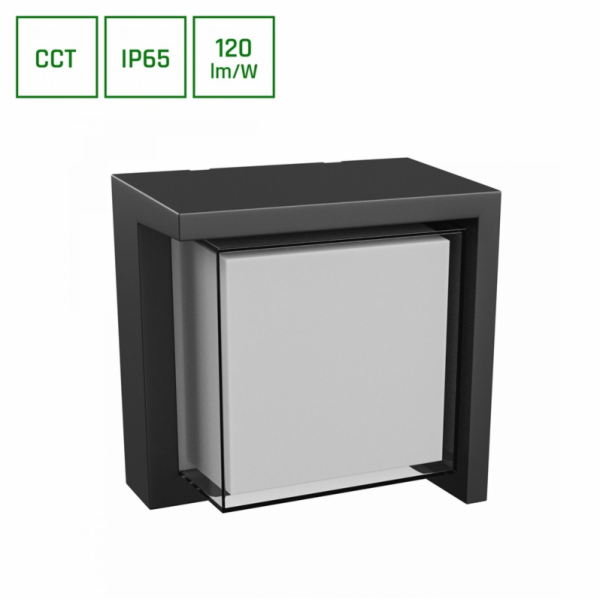 SPECTRUM Venkovní nástěnné svítidlo 10W, LED, CCT, 1200lm...