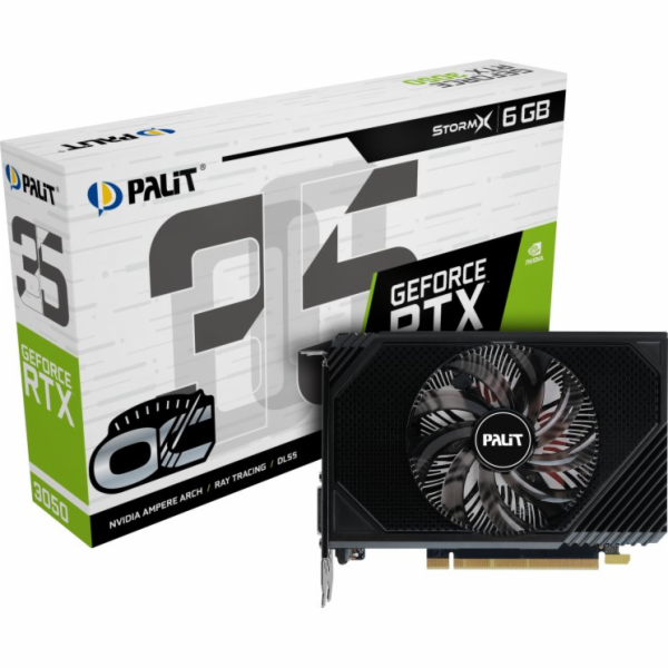 Palit GeForce RTX 3050 StormX OC 6GB NVIDIA GDDR6