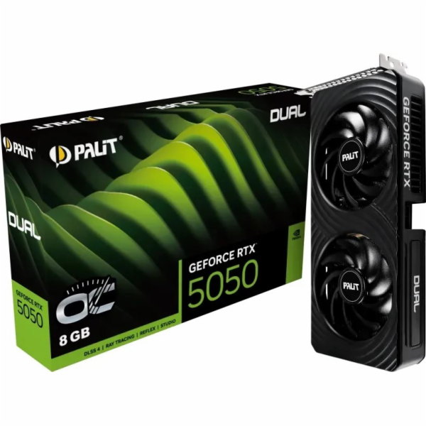 Palit GeForce RTX 5050 Dual OC NVIDIA 8 GB GDDR6