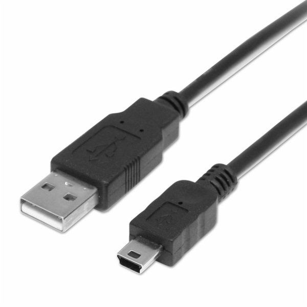 USB kabel (2.0)  USB A samec - miniUSB s