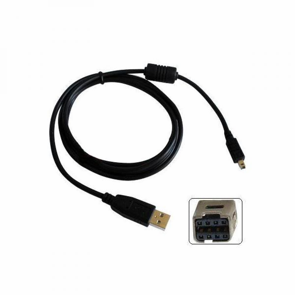 Logo USB kabel (2.0)  USB A samec - 8-pi