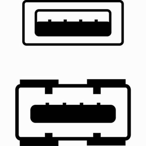 USB prodlužka (2.0)  USB A samec - USB A