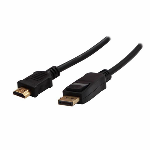 Logo Video kabel DisplayPort samec - HDM
