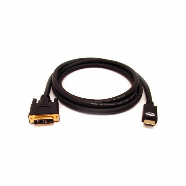 Logo Video kabel DVI (18+1) samec - HDMI