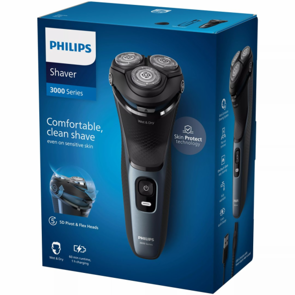 Philips 3000 series Shaver S3144/00 Elektrický holicí str...