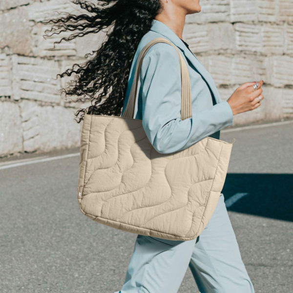 tomtoc Terra-T38 Laptop Tote Bag 16 inch sand