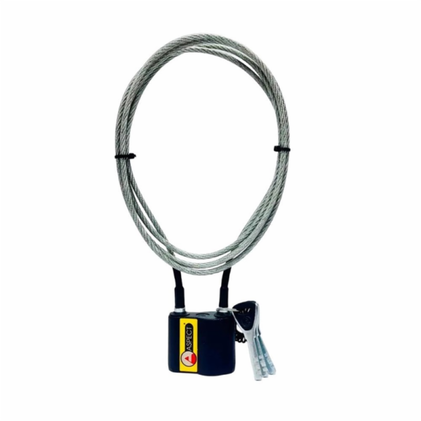 ASPECT Visací zámek ZN-A-55T, černý