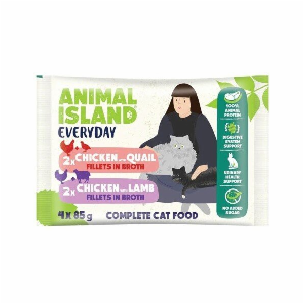 ANIMAL ISLAND Chicken / Quail & Chicken / Lamb Fillets in...
