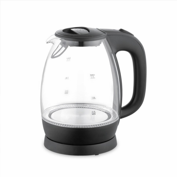 Maestro MR-063-Black Skleněná rychlovarná konvice 1,7 l