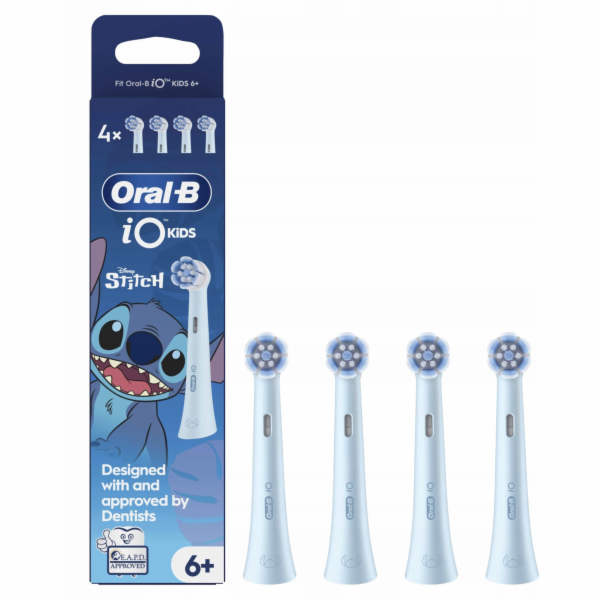 ORAL-B Hlavice zubního kartáčku IO RB SBLF-4, 4 ks.